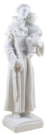 [BLD-93RBA199] S Antonius lelie  - kunsthars/wit - 20*5cm