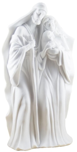 [BLD-93RBA40] Ste famille moderne  - résine/blanche - 30*17cm