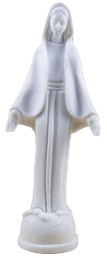 [BLD-93RBA5] Onbevlekte  - kunsthars/wit - 16*6cm