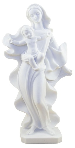 [BLD-93RBA683] Madonna open armen - kunsthars/wit - 16*9cm
