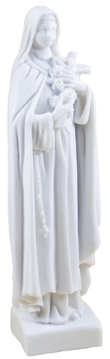 [BLD-93RBA952] Ste Therese  - résine/blanche - 17 cm