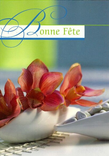 [CRT-21CS189] Kaart - 10x15cm - Bonne Fête