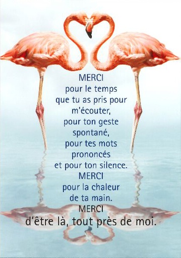 [CRT-21CS240] Carte simple - 10x15cm - Merci pour le temps que tu as...