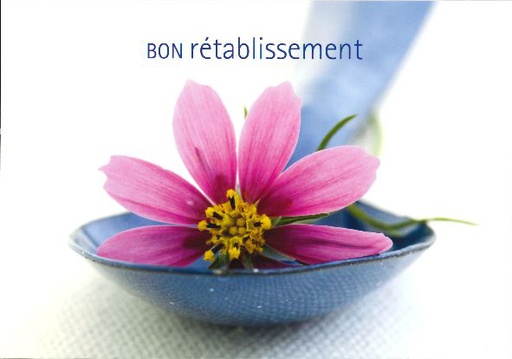 [CRT-21CS242] Carte simple - 10x15cm - Bon rétablissement