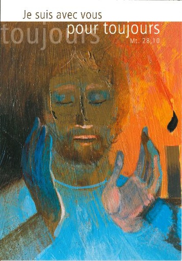 [CRT-21CS754] Carte simple - 10x15cm - Christ Arcabas avec texte