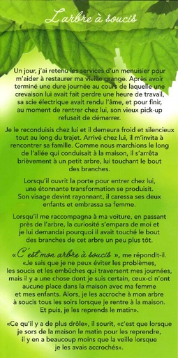 [CRT-31CT024] Tekstkaart 10,5x21cm + enveloppe - L'arbre … soucis