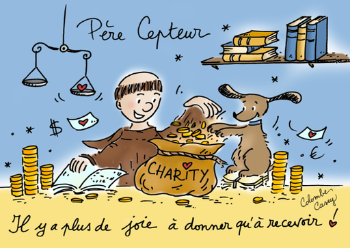 [CRT-31MOCS009] Carte 'Moineaux' - 10,5x15cm - Père Cepteur ...