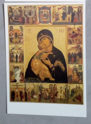 [CRT-31ROS] Carte UMDV - Icône du Rosaire