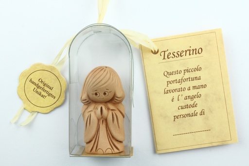 [ENG-018990IT] Schutsengel terracotta/Italiaans