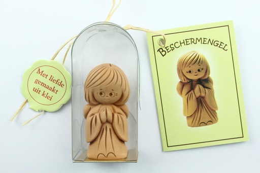 [ENG-018990NL] Schutsengel terracotta/Nederlans