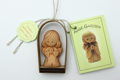 [ENG-018995FR] Gardian angel kneeling in bow - French/UMDV-RR