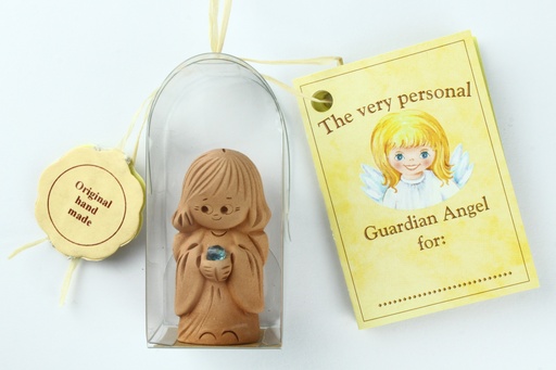 [ENG-01TC117EN] Angel porcelain with amber in cello - English/T700