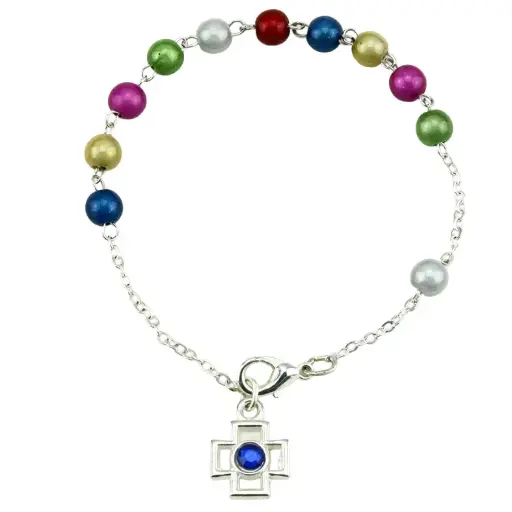 [ARM-09M01] Armband mit Verschluss - Viele Farbig (Ø6mm)