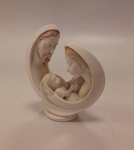 [BLD-99M04] Beeld H.Familie - kunsthars/kleur - 8cm