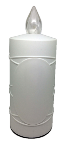 [GFL-04EG20WT] Graflicht - wit - duur 60dagen/batterijen vervangbaar (Ø57x145mm)