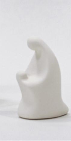 [GIR-82AVTC4] VIERGE A L  ENFANT TERRE CUITE 6 CM