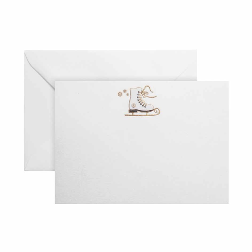 [GIR-82BP11582] CARTE SIMPLE  PATIN 10.5*14.8 CM