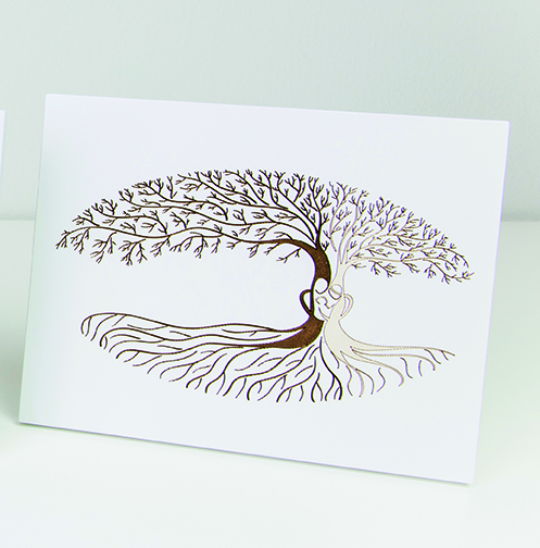 [GIR-82CA 14] ARBRE DE VIE  12*15 CM QS101503