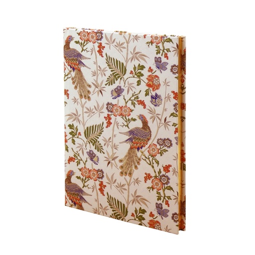 [GIR-82RO NBB 194] CAHIER RIGIDE TRANCHE DOREE 15*21 CM