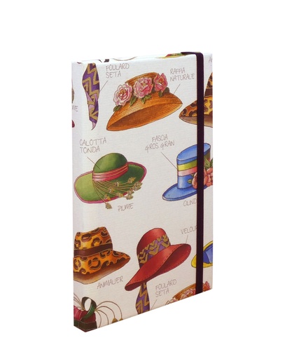 [GIR-82RO NBE 149] CAHIER RIGIDE AVEC ELASTIQUE 10,5*15 CM