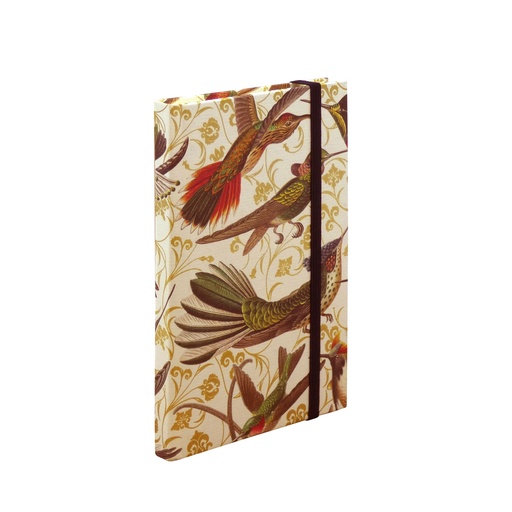[GIR-82RO NBE 187] CAHIER RIGIDE AVEC ELASTIQUE 10,5*15 CM