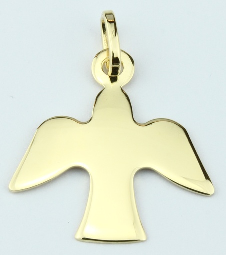 [HKP-10DF224] Pendant Pigeon - gold plated 3MC