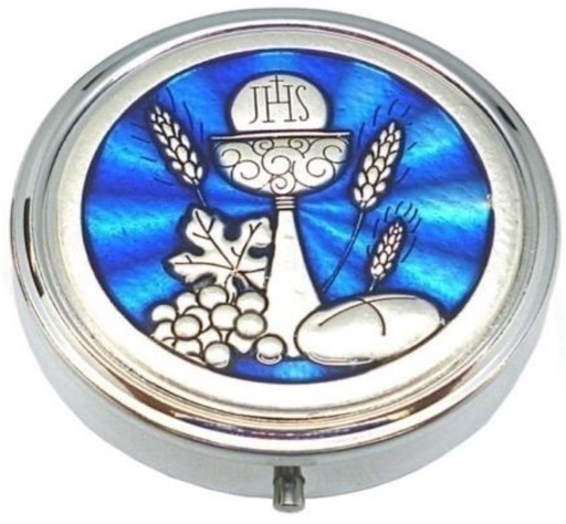 [HSD-75CAL01BL] Pixide 'Calice'/bleu - D 40mm