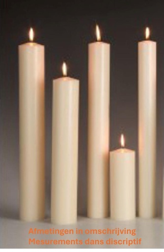 [KAA-20AK80400] Cierge d'autel - 80/400mm