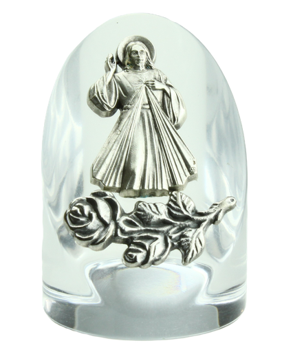 [KAD-35PLG50FAU] Cadre Christ Miséricordieux - plexi (40x30mm)