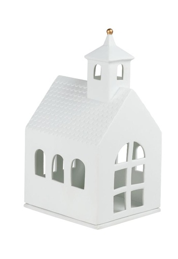 [KAN-95EGL536] Chapel large in porcelain - 12,5x11x22,5cm