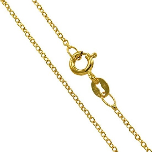 [KET-11PB4550] Chain goldplated - gourmet (50cm)