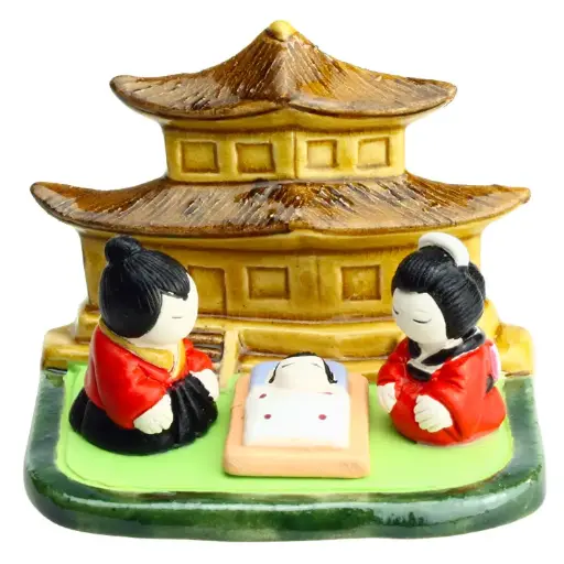 [KGR-85JAP] Kerstgroep "Japan" - 7x9cm