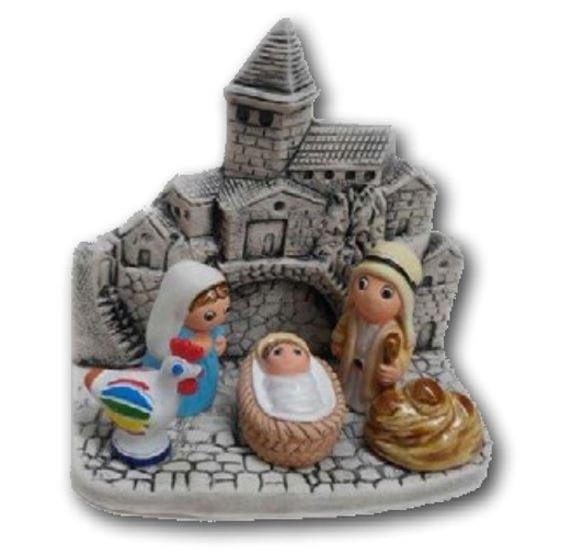 [KGR-85MDR] Kerstgroep "Madeira" - 7x9cm