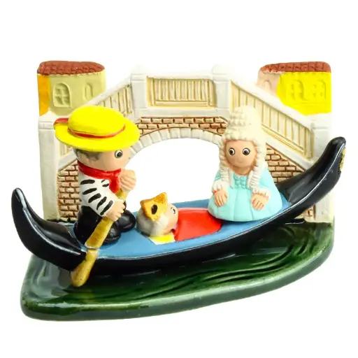 [KGR-85VEN] Crèche du monde 'Venice' - 7x9cm