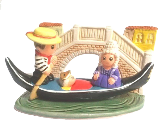 [KGR-85VEN] Kerstgroep "Venetië" - 7x9cm