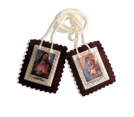 [KOK-09SCA1215] Scapulaire en tissu - petit (54x45mm)