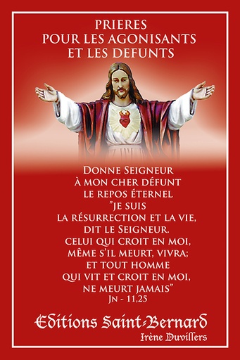 [LIV-20PRAGON] Boekje Prières pour les agonisants et les défunts