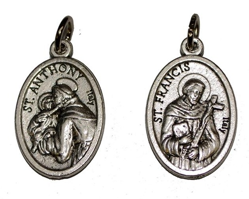 [MED-05ANT022] Medaille H. Antonius - metaal (16x22mm)
