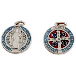 [MED-09BEN16E] Medal H. Benedict - metal/enamelled (Ø20mm)