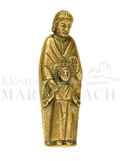 [MRL-801062] Figur Hl. Josef mit Jesuskind, vollplastisch