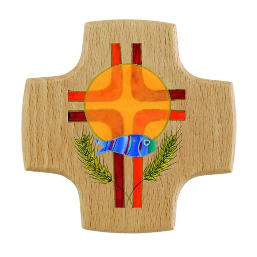[MRL-810054] Kreuz Kreuz / Hostie / Fisch / Ähren (85x85mm)