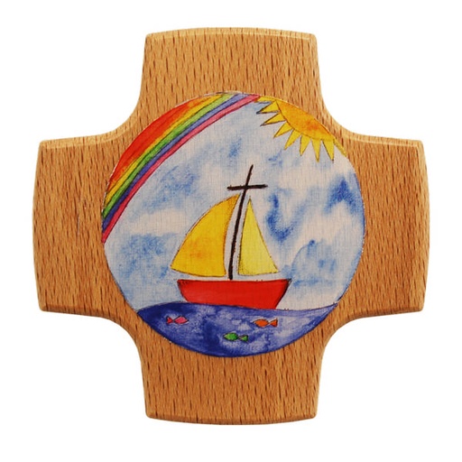 [MRL-810132] Kreuz Regenbogen / Schiff