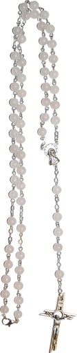 [RZK-40PN39RQ] Chapelet en pierre précieuse - quartz rose (⌀6mm)
