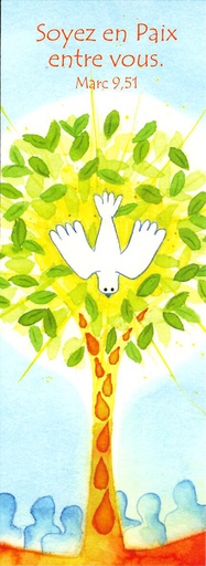 [SGC-21SC019] Signet communion - 5,5/15cm Soyez en paix...