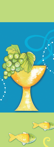 [SGC-21SC058] Signet communion - 5,5/15cm Jésus me conduit...