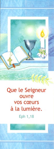 [SGC-21SC064] Signet communion - 5,5/15cm Que le Seigneur ouvre...