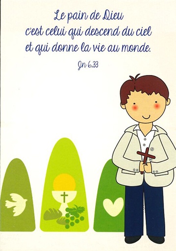 [SGC-31C016] Signet communion - 70x100mm Le pain de Dieu...