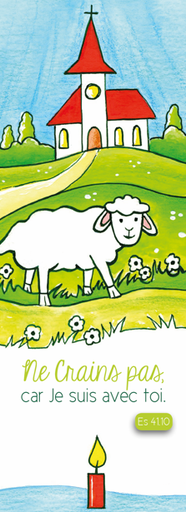 [SGC-31SC015] Signet communion - 5,5x15cm Ne crains point...