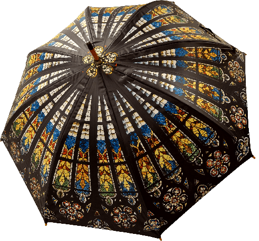 [SOU-41PP02A] Parapluie - métal/polyèstre/10K - automatique - 105cm - Logo