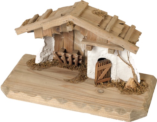 [STL-47S001] Cabane De Kötzting, Naturelle - 30x15x16,5cm
